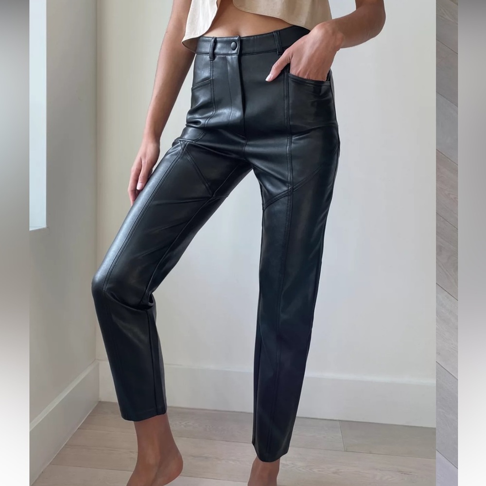Wilfred (Aritzia) Rebel Vegan Leather Pant